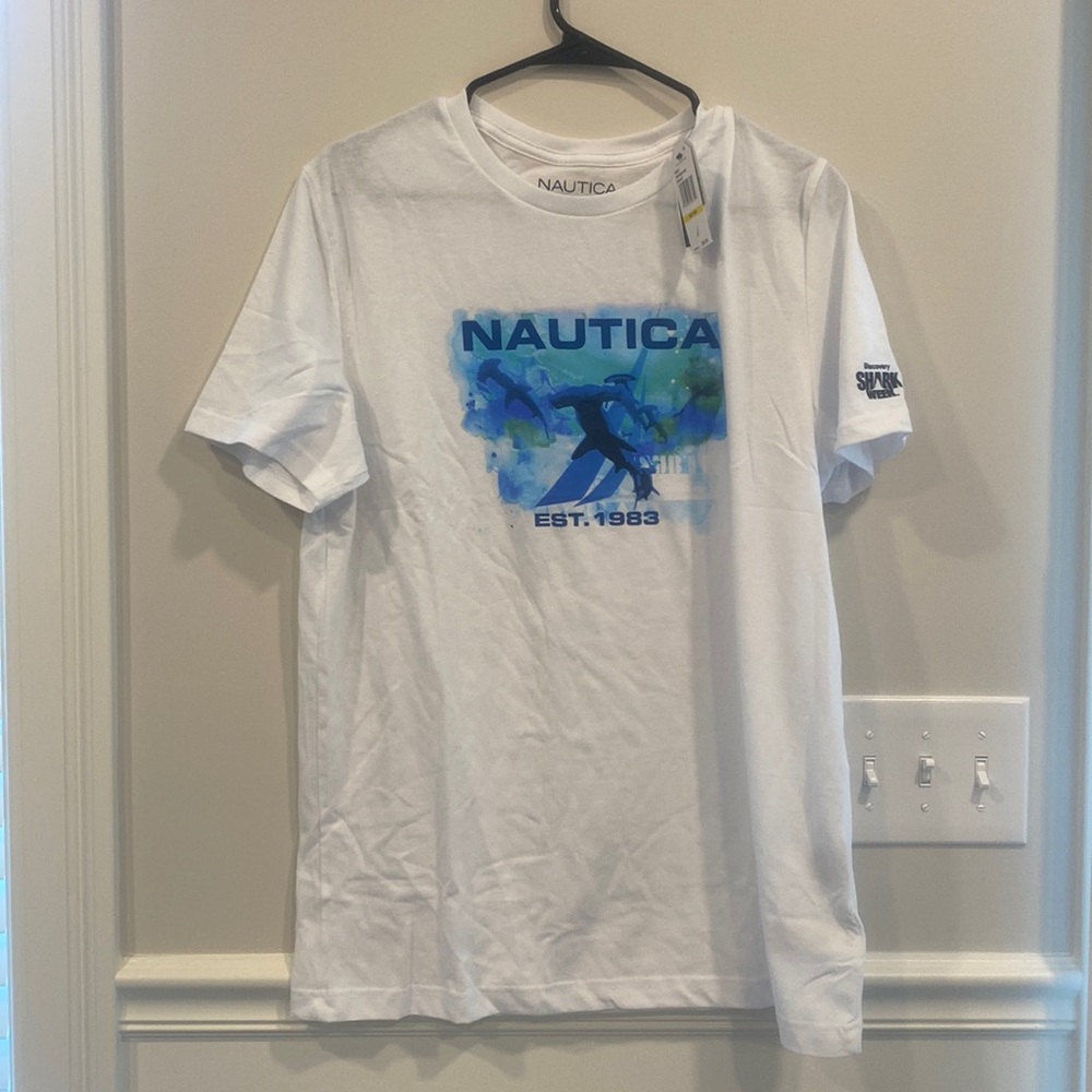 NWT shark week Nautica T-shirt